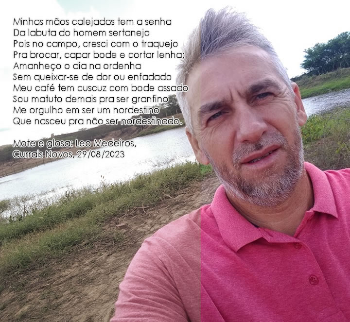 Me orgulho em ser um nordestino que nasceu pra não ser nordestinado